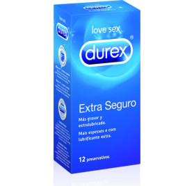 DUREX EXTRA SEGURO 12 UDS
