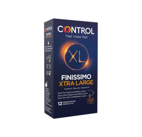 CONTROL PRESERVATIVOS FINISSIMO XTRA LARGE 12UDS