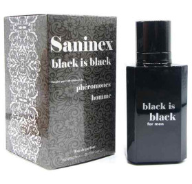 SANINEX PERFUME PHeROMONES BLACK IS BLACK MEN