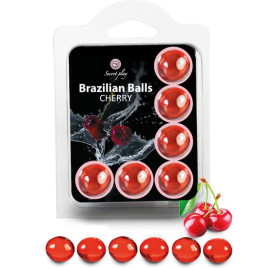 SET 6 BRAZILIAN BALLS CEREZA