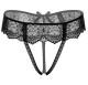 DARING DELPHINE CROTCHLESS STRING NEGRO