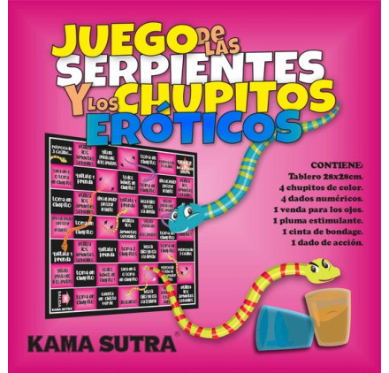 JUEGO DE LA SERPIENTE CON CHUPITOS EROTICOS