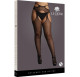 LE DeSIR SUSPENDER PANTYHOSE WITH STRAPPY WAIST NEGRO OSX