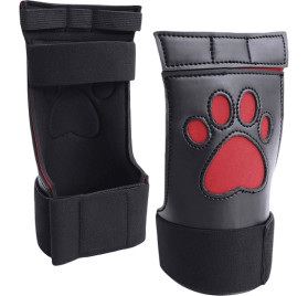 OUCH PUPPY PLAY - PUPPY PAW GUANTES NEOPRENO - ROJO