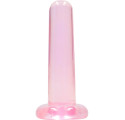 REALROCK - NON REALISTIC DILDO WITH SUCTION CUP - 5,3/ 13,5 CM - ROSA