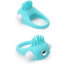 RINGS OF LOVE SILICONE STIMU RING AZUL