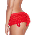 CULOTTE PARA MUJER LIPS AND CHERRY LINGERIE EN COLOR ROJO